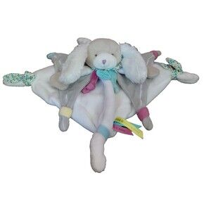Doudou et Compagnie Plush Lovey Puppy Dog Security Blanket